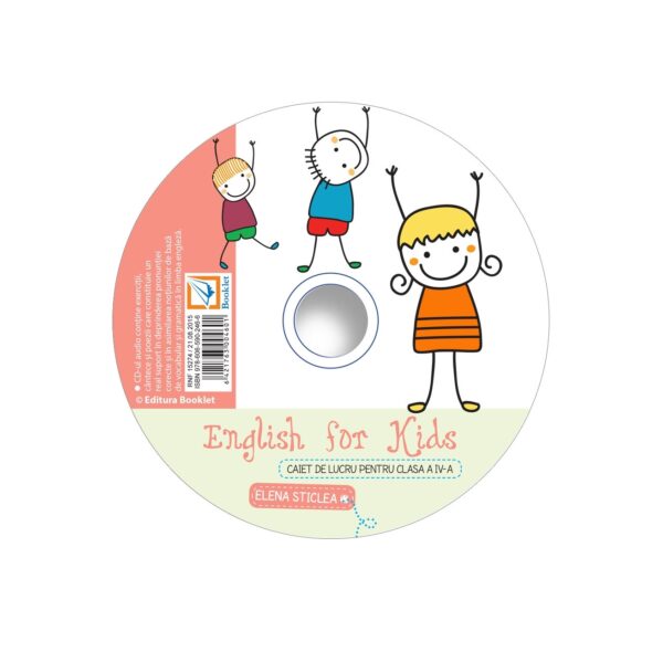 CD audio English for kids - clasa a IV-a