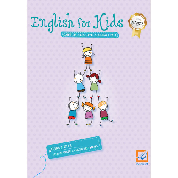 en064 English for Kids. Caiet de lucru pentru clasa a IV-a