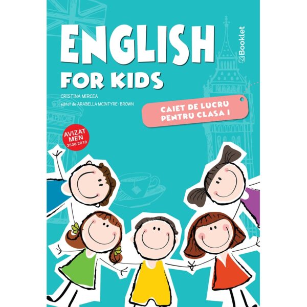 en078 English for kids - caiet de lucru pentru clasa I