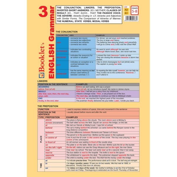 enp28 Pliant Booklet’s English Grammar 3