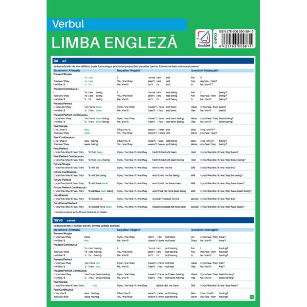 enp33 Pliant - Verbul în limba engleză