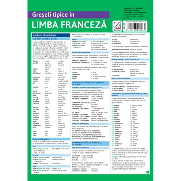frp22 Greșeli tipice în limba franceză