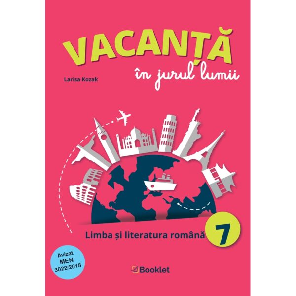 gm143 Vacanță în jurul lumii. Limba și literatura română – clasa a VII-a