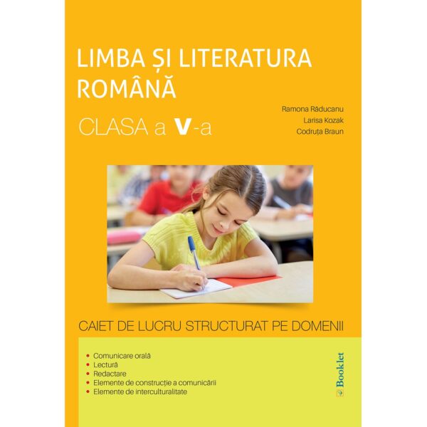 gm155 Limba și literatura română - clasa a V-a - caiet de lucru structurat pe domenii