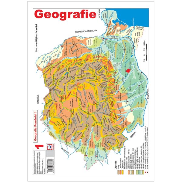 gmp28 Hartă Geografia României 1