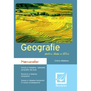 Memorator de geografie pentru clasa a XII-a