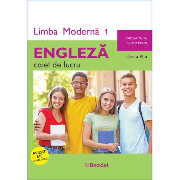 en112-av Limba modernă 1 - Engleză - caiet de lucru pentru clasa a VI-a