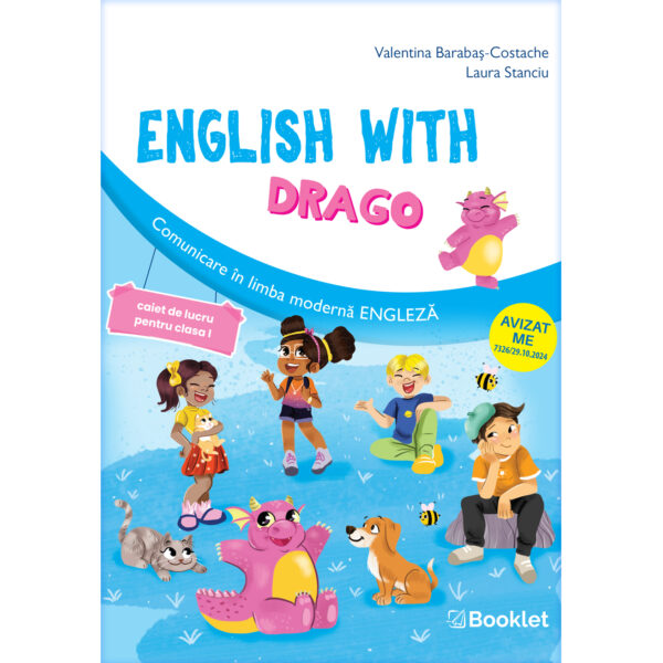 en115-av English with Drago - caiet de lucru pentru clasa I