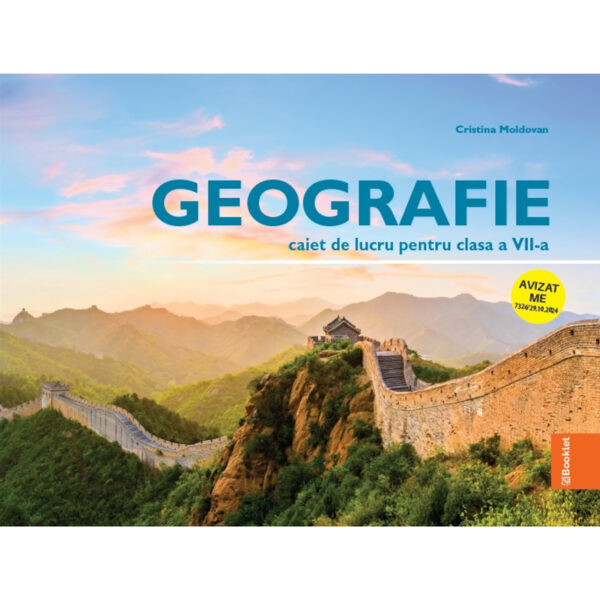 gm217-av Geografie - caiet de lucru pentru clasa a VII-a