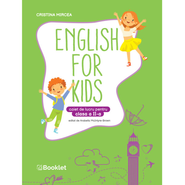 en122 English for Kids. Caiet de lucru pentru clasa a II-a