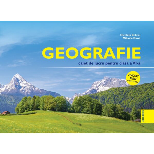 gm252 Geografie - caiet de lucru pentru clasa a VI-a